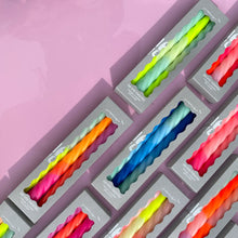 Load image into Gallery viewer, PINK STORIES | Dip Dye Twisted Candles  | Shades Of Cranberry