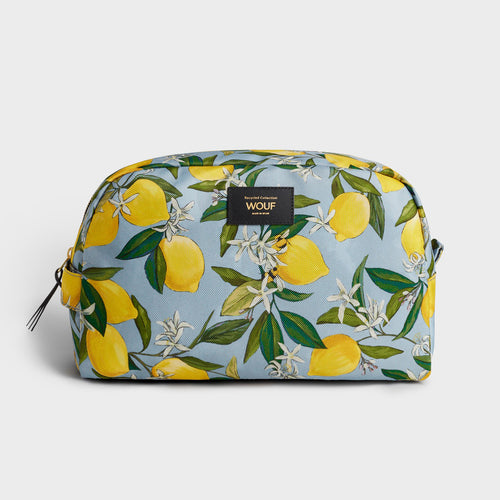 WOUF | Capri Toiletry Bag | Blue/Multi - LONDØNWORKS