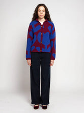 Load image into Gallery viewer, BOBO CHOSES | Flower Jacquard Round Neck Cardigan | Multi - LONDØNWORKS