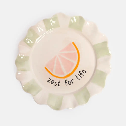 CAROLINE GARDNER | Zest For Life Plate - LONDØNWORKS