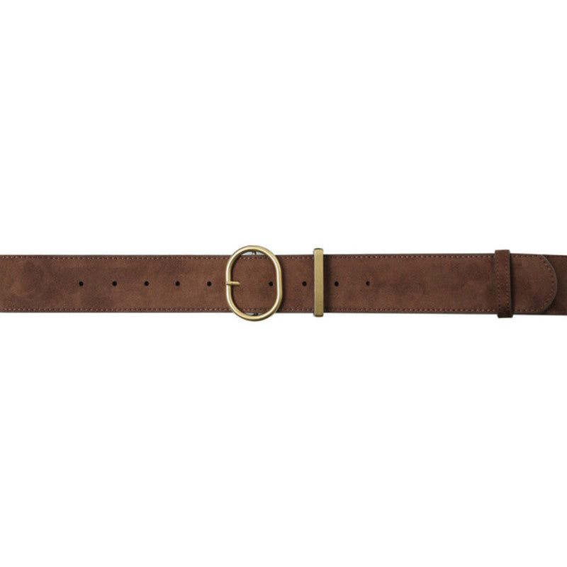 GRACE & MILA | Swinton Belt | Chocolate - LONDØNWORKS