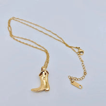Load image into Gallery viewer, M. QUEENA | Western Cowgirl Pendant Necklace - LONDØNWORKS