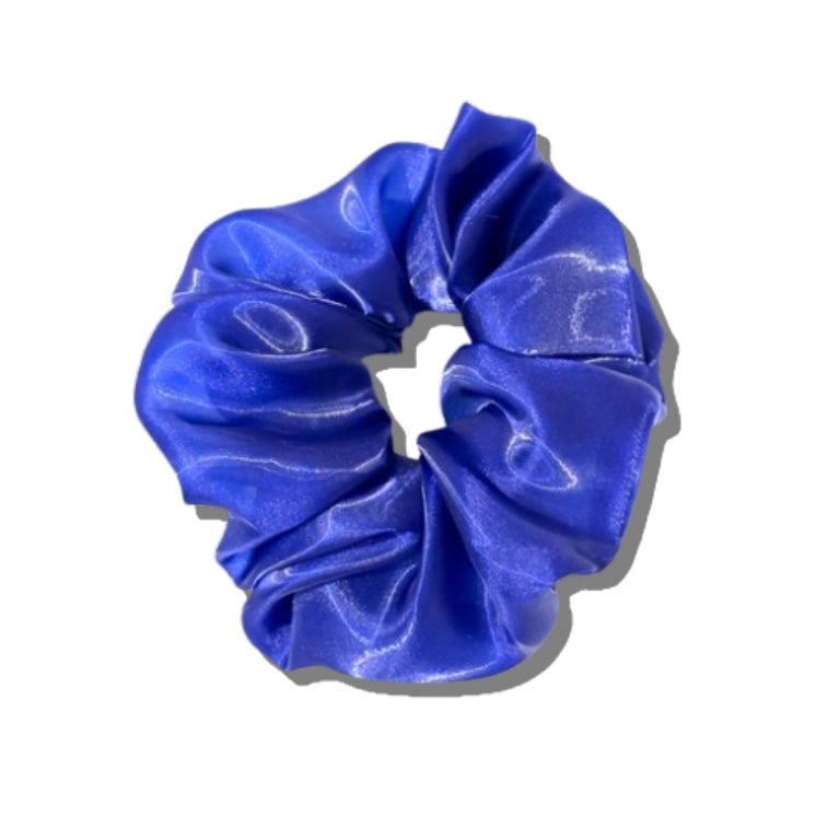 SOLAR ECLIPSE | The Perfect Organza Giant Scrunchie | Blue