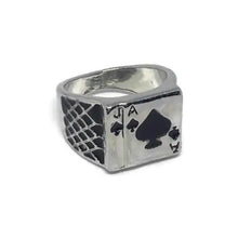 Load image into Gallery viewer, CRYPT | Ace Of Spaded Ring | Silver - LONDØNWORKS