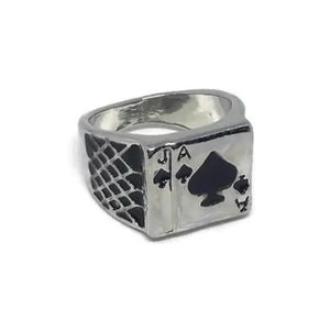 CRYPT | Ace Of Spaded Ring | Silver - LONDØNWORKS
