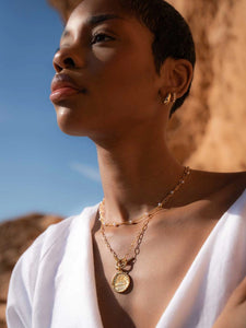 FORMATION | Rising Sun Necklace | Gold Plated