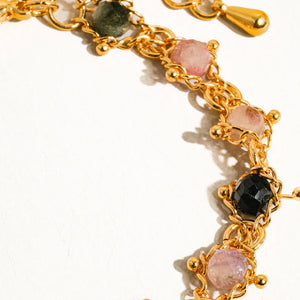 FLANERIE ACCESSORIES | Skylar Multi Stones Necklace