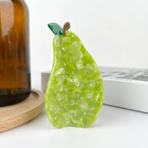 THE DIVA SOAP | Pear Hair Clip | Light Green - LONDØNWORKS
