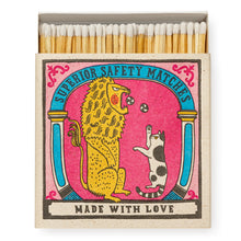 Load image into Gallery viewer, ARCHIVIST | Square Matchbox | Big Cat, Little Cat