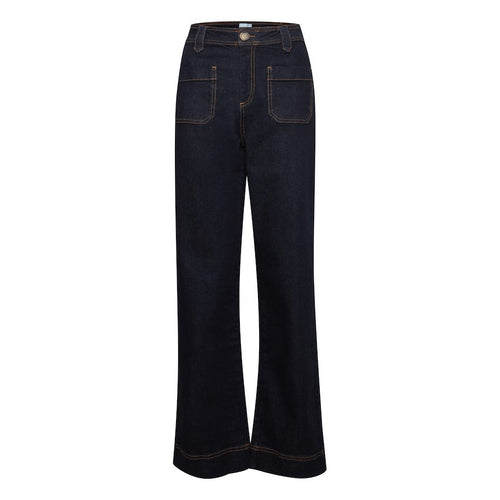 Linda denim worker pants - women's work trousers - Flora Manufaktur ENG