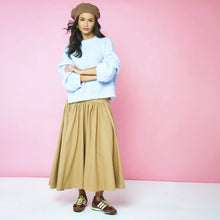 Load image into Gallery viewer, CARA &amp; THE SKY | Darwin Oversized Chunky Knit Jumper | Blue