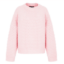 Load image into Gallery viewer, CARA &amp; THE SKY | Darwin Oversized Chunky Knit Jumper | Pink