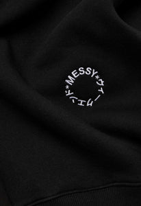 MESSYWEEKEND | Sweatshirt | Black - LONDØNWORKS