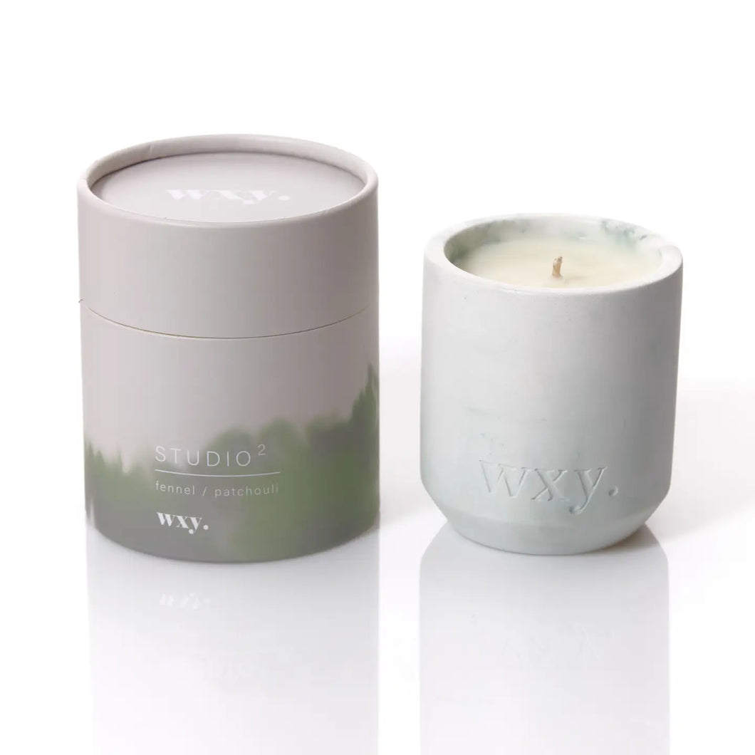 WXY | Studio 2 Candle | Fennel & Patchouli