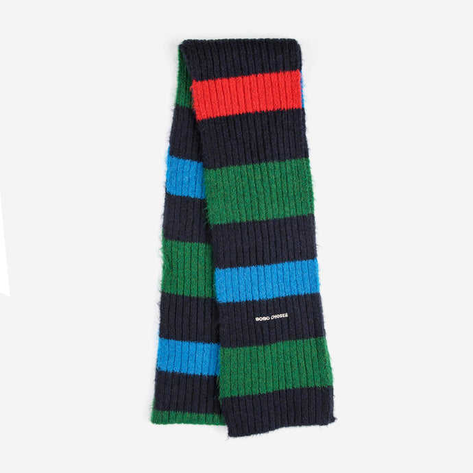 BOBO CHOSES | Striped Knitted Scarf | Multi - LONDØNWORKS