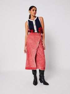 BOBO CHOSES | Flower Knitted vest | Navy - LONDØNWORKS