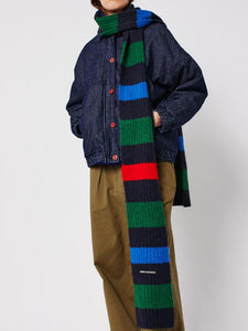 BOBO CHOSES | Striped Knitted Scarf | Multi - LONDØNWORKS