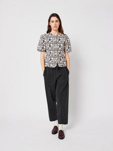 BOBO CHOSES | Mr Pencil Peplum Blouse | Multi - LONDØNWORKS