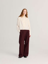 Load image into Gallery viewer, BOBO CHOSES | Lace Ending Poplin Shirt | Cream