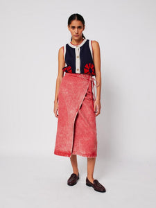 BOBO CHOSES | Flower Knitted vest | Navy - LONDØNWORKS