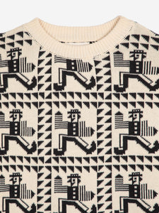 BOBO CHOSES | Mr Pencil Relaxed Jaquard Jumper - LONDØNWORKS