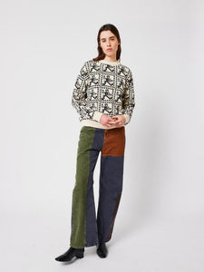 BOBO CHOSES | Mr Pencil Relaxed Jaquard Jumper - LONDØNWORKS