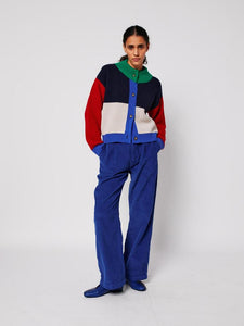 BOBO CHOSES | Color Block Cardigan | Multi - LONDØNWORKS