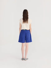 Load image into Gallery viewer, BOBO CHOSES | Pleated Twill Bermudas | Blue - LONDØNWORKS