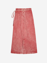 Load image into Gallery viewer, BOBO CHOSES | Wrapped Cotton Skirt | Washed Red - LONDØNWORKS