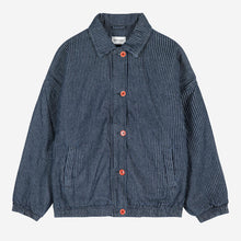 Load image into Gallery viewer, BOBO CHOSES | Denim Stripe Bomber Jacket | Navy - LONDØNWORKS