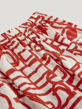 Load image into Gallery viewer, BOBO CHOSES | Cookery Festival Cotton Pants | Red - LONDØNWORKS