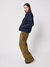 Load image into Gallery viewer, BOBO CHOSES | Denim Stripe Bomber Jacket | Navy - LONDØNWORKS