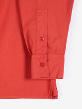 Load image into Gallery viewer, BOBO CHOSES | Vibrant Flower Embroidery Poplin Shirt | Red