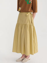 Load image into Gallery viewer, BOBO CHOSES | Paper Touch Wrap Skirt | Camel