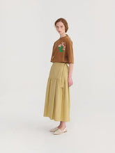 Load image into Gallery viewer, BOBO CHOSES | Paper Touch Wrap Skirt | Camel