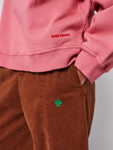 BOBO CHOSES | Colour Block Polo Sweatshirt | Pink - LONDØNWORKS