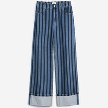 Load image into Gallery viewer, BOBO CHOSES | Striped Wide Leg Denim Pants