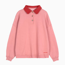 Load image into Gallery viewer, BOBO CHOSES | Colour Block Polo Sweatshirt | Pink - LONDØNWORKS