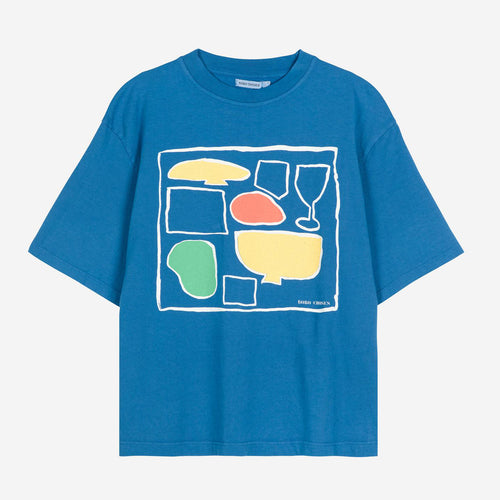 BOBO CHOSES | After 7 Boxy T-Shirt | Blue - LONDØNWORKS