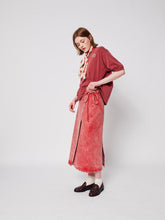 Load image into Gallery viewer, BOBO CHOSES | Wrapped Cotton Skirt | Washed Red - LONDØNWORKS