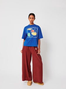 BOBO CHOSES | After 7 Boxy T-Shirt | Blue - LONDØNWORKS