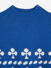 Load image into Gallery viewer, BOBO CHOSES | Farm jacquard oversize jumper | Blue - LONDØNWORKS