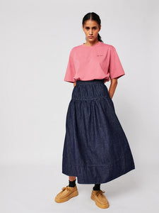 BOBO CHOSES | Hopscotch Relaxed T-shirt | Rose - LONDØNWORKS