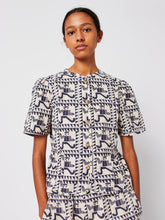 Load image into Gallery viewer, BOBO CHOSES | Mr Pencil Peplum Blouse | Multi - LONDØNWORKS