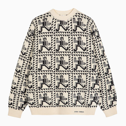 BOBO CHOSES | Mr Pencil Relaxed Jaquard Jumper - LONDØNWORKS