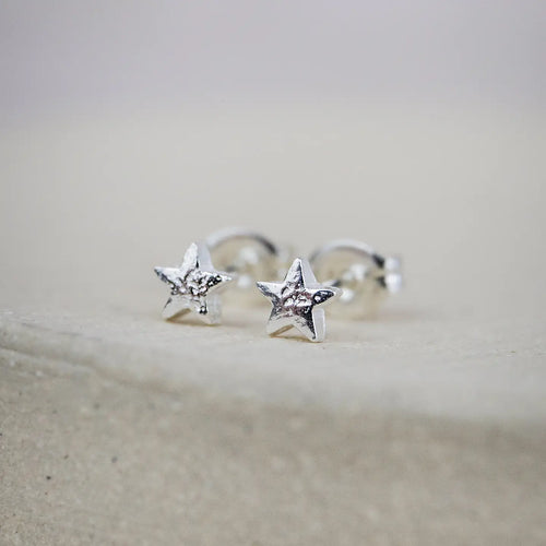 LUCY KEMP | Mini Star Studs | Sterling Silver - LONDØNWORKS