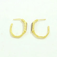 Load image into Gallery viewer, NOYRE BERLIN | Morgane Hoop Earrings | Blue Lolite
