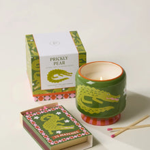Load image into Gallery viewer, PADDYWAX | Adopo Crocodile Candle | Prickly Pear - LONDØNWORKS