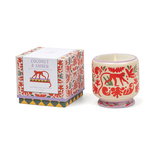 PADDYWAX | Adopo Jungle Candle | Coconut & Amber