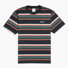 Load image into Gallery viewer, PARLEZ | Elche Striped T-shirt | Navy - LONDØNWORKS